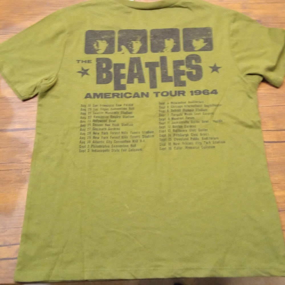 NWT XS Juniors Oversized Beatles T-shirt - Picture 2 of 4